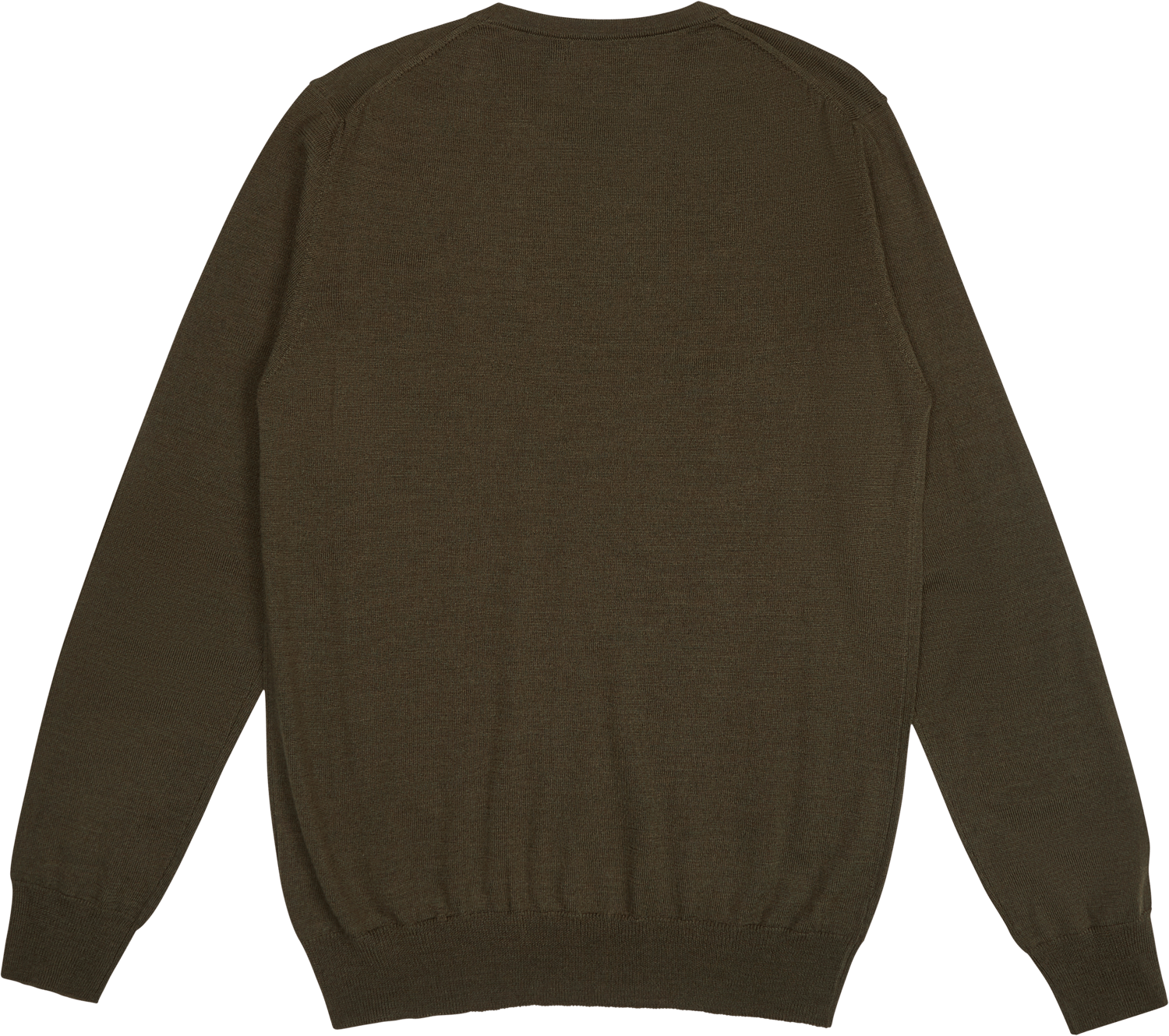 Lyle Merino Crew Neck Sweater Forest - Bild 2