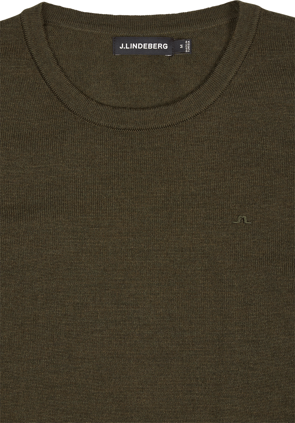 Lyle Merino Crew Neck Sweater Forest - Bild 3