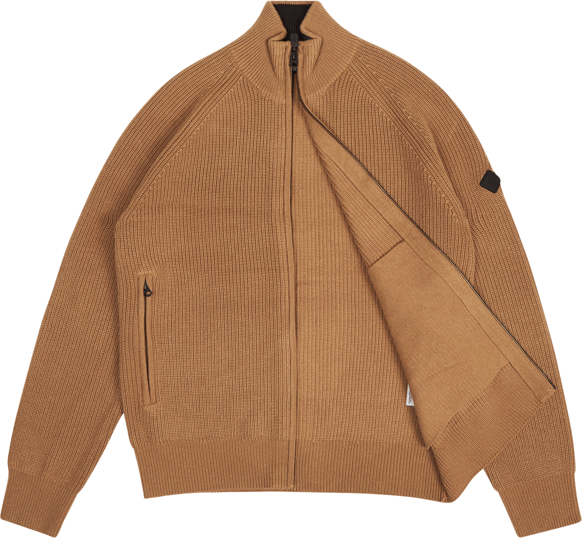 Kyler Wool Blend Zip Tiger - Bild 4