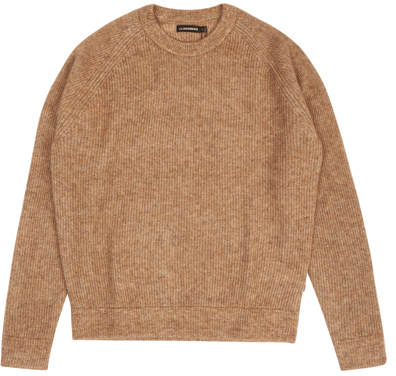 J.Lindeberg Vance Mohair Blend Crew Neck Tiger
