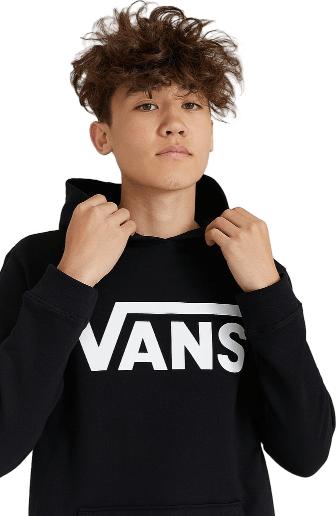 By Vans Classic Po Ii Boys Black/white, Unisex, Odevy, mikiny a mikiny, Čierna, 152/164