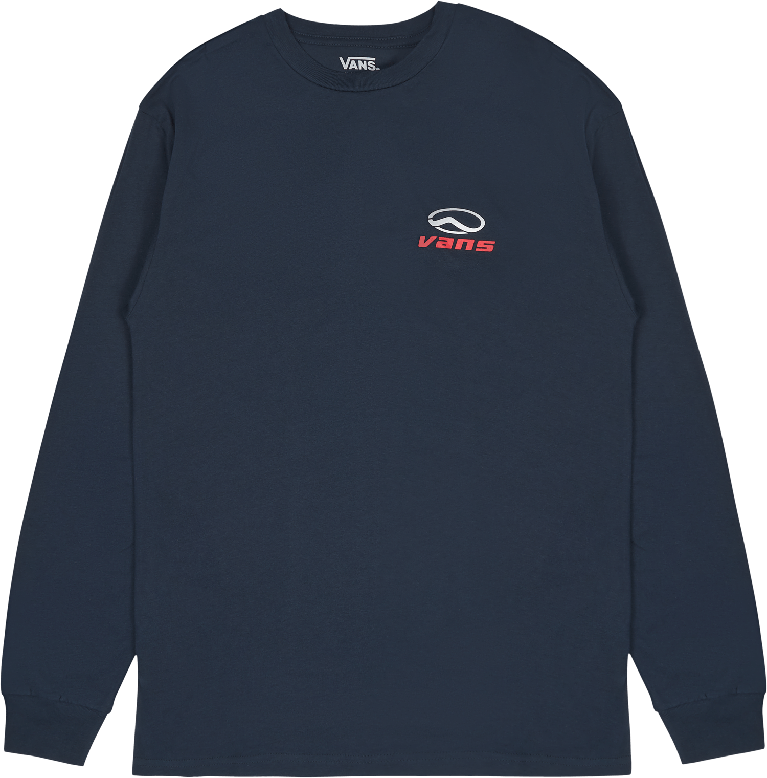 Vans Vans Chromatic Ls Tee, Male, Odevy, mikiny a mikiny, Modrá, S