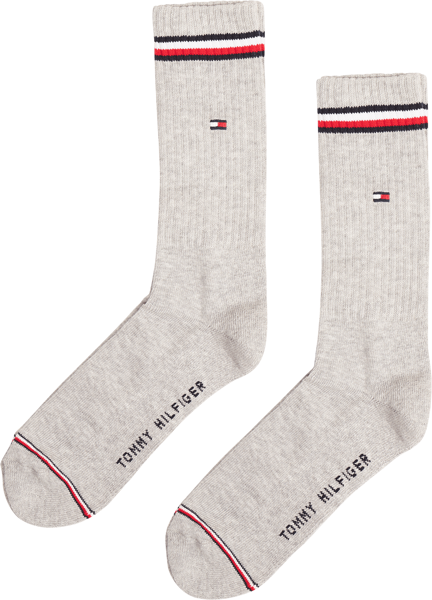 Th Men Iconic Sock 2p, Male, Apparels, Underwear, White, 43-46