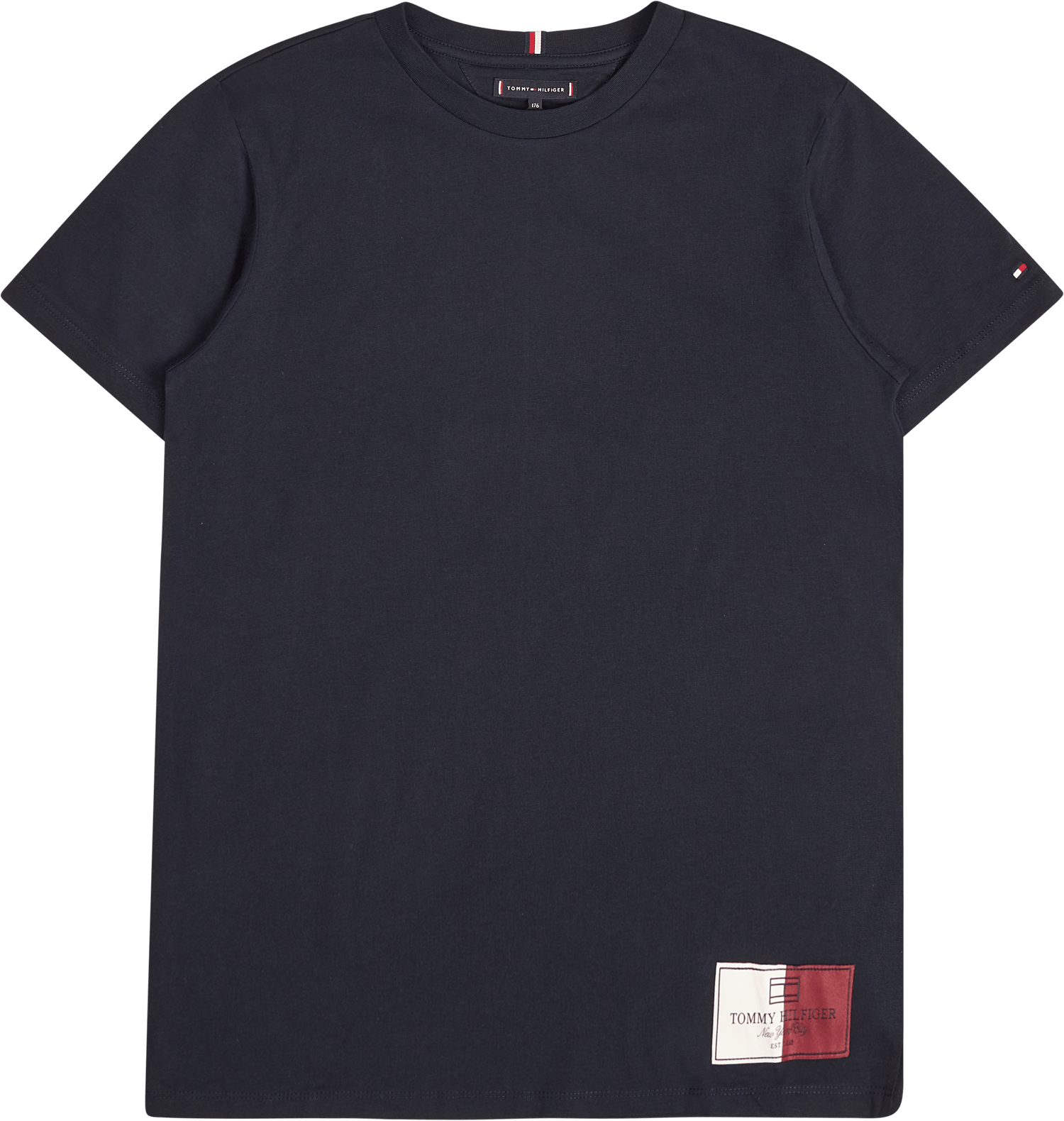Flag Label Tee S/s Dw5 – Desert Sky