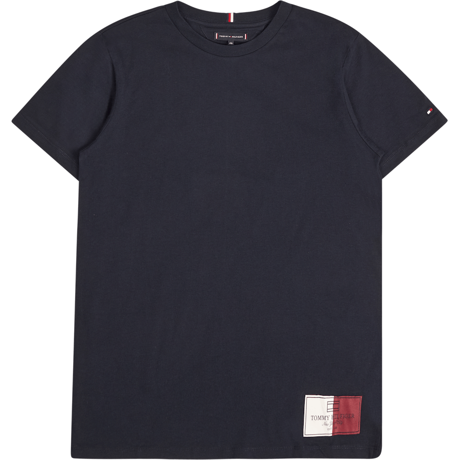 Flag Label Tee S/s Dw5 – Desert Sky