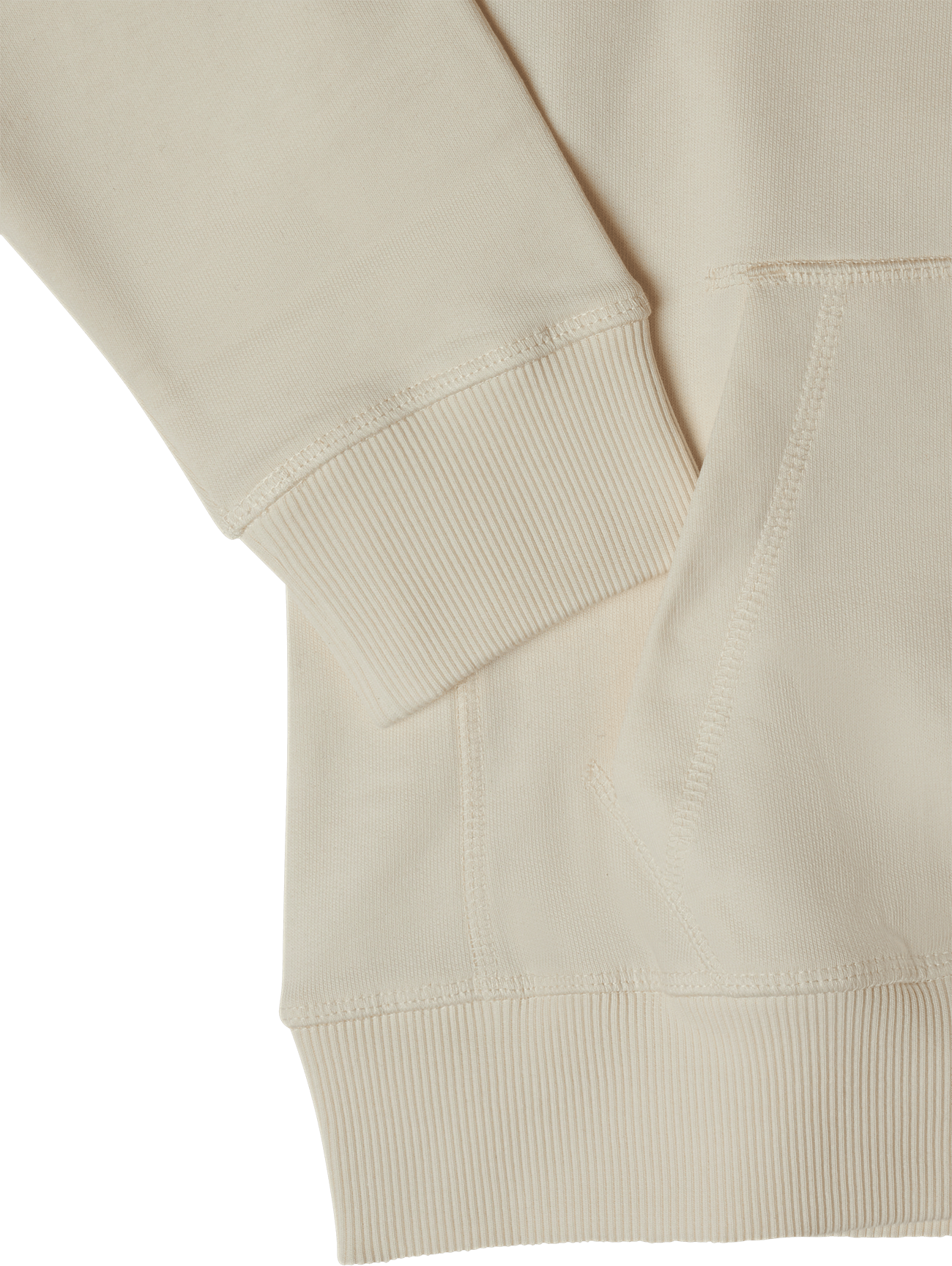 Flag Label Hoodie Z00 - Ivory Petal - Bild 4