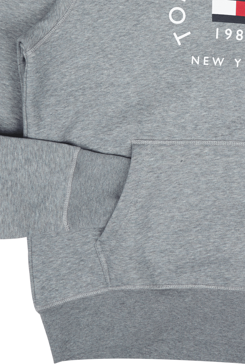 Tommy Hilfiger Hilfiger Flag Arch Hoody Zn2 - ed Speckled Dark - Bild 4