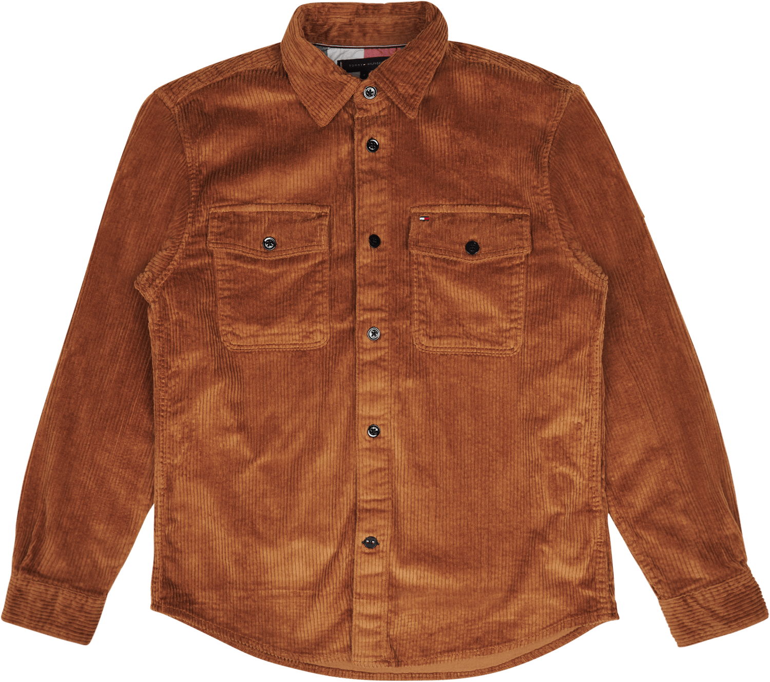 Tommy Hilfiger Eu Corduroy Overshirt Gwj – Desert Khaki