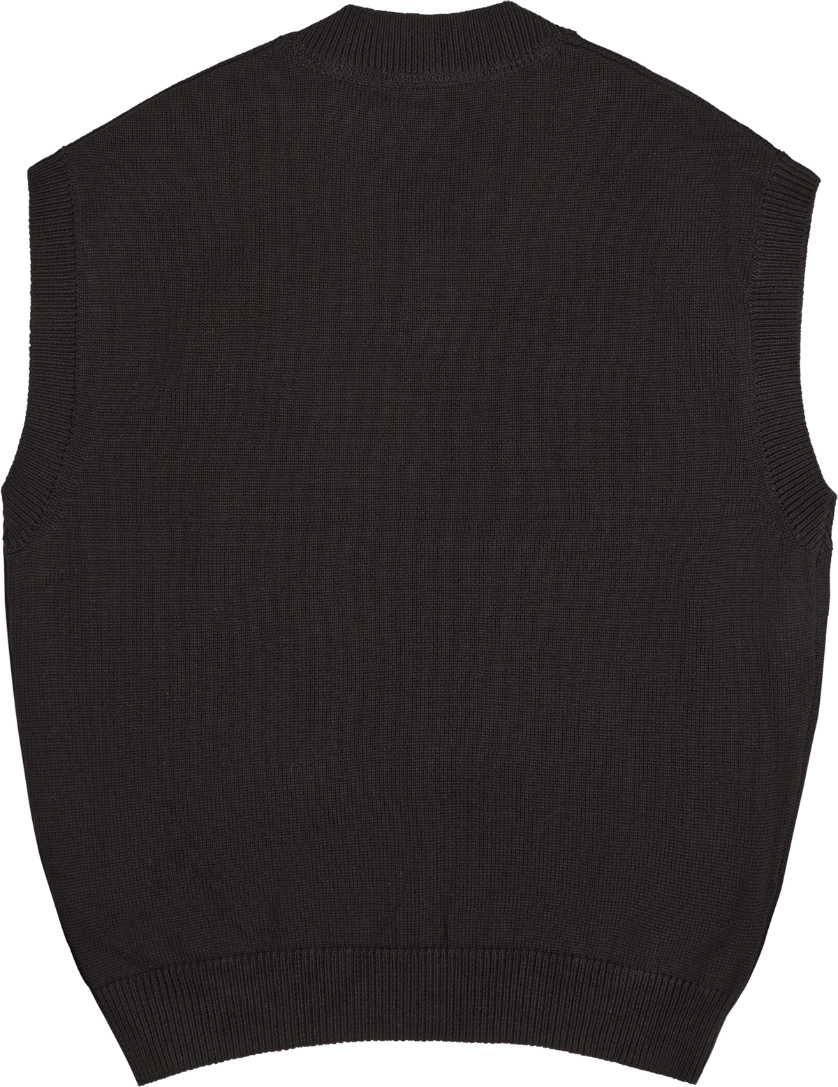 Florent Cotton Logo Slipover Black - Bild 2
