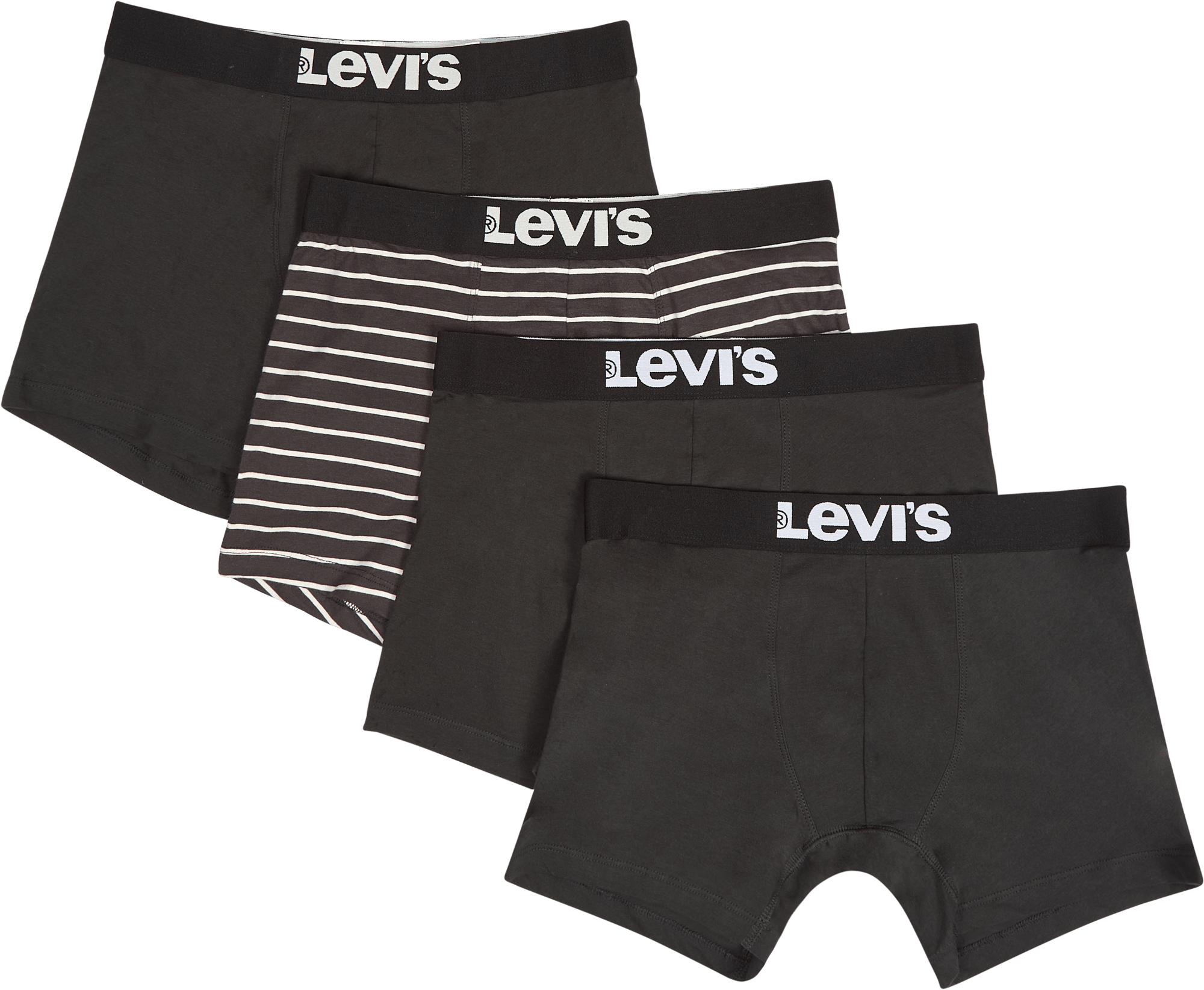 Levis Men Solid Basic Boxer & 2