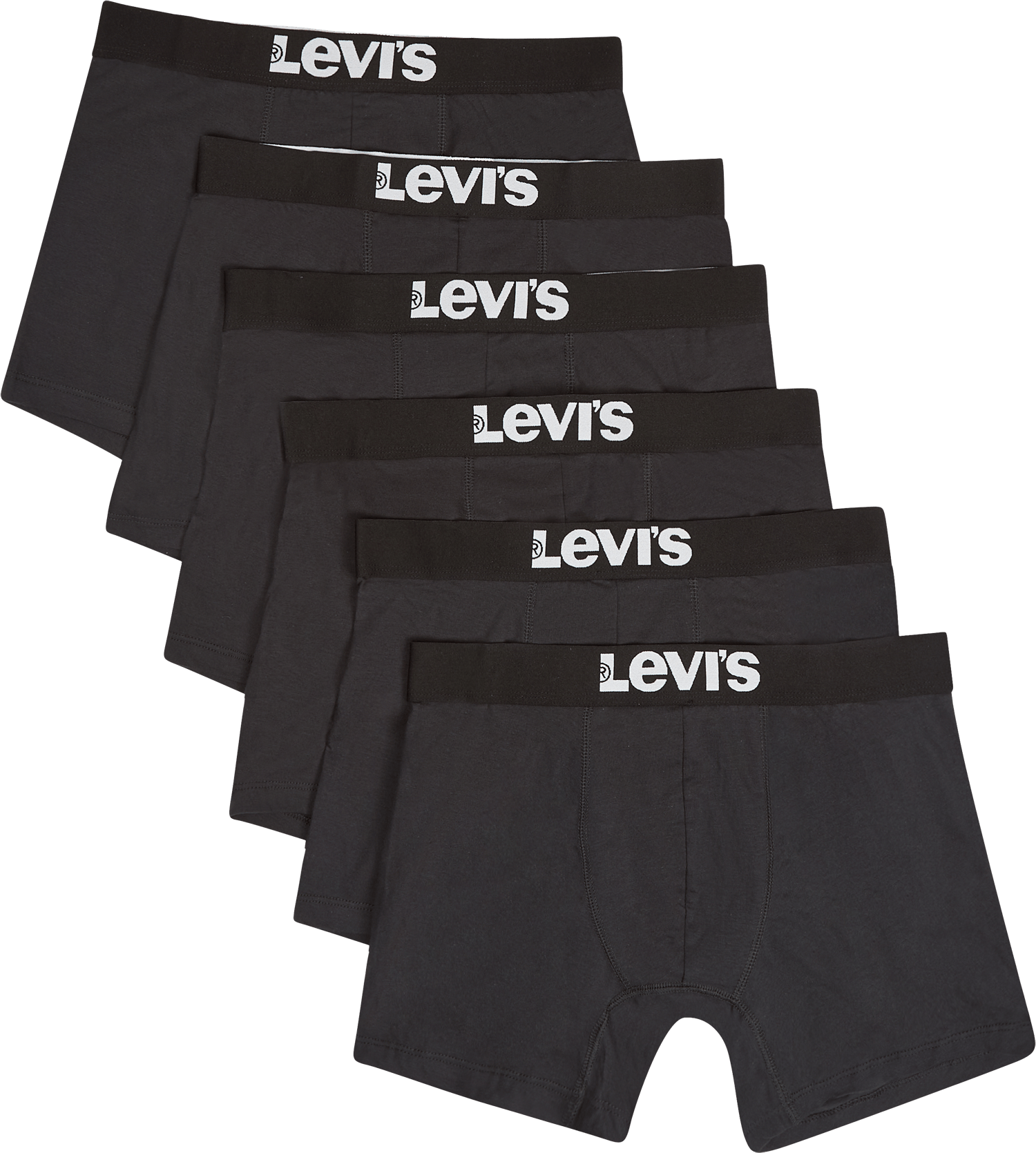 Levis Men Solid Basic Boxer Br 1