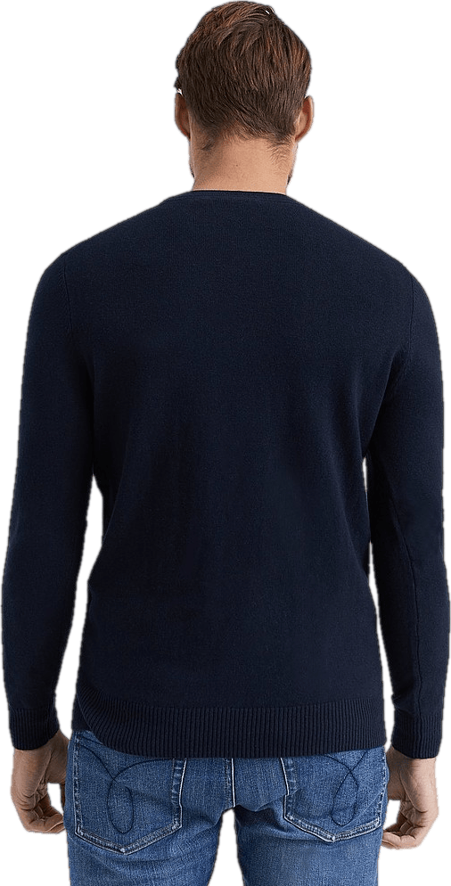 Cotton Merino Crew Jumper Dark - Bild 2