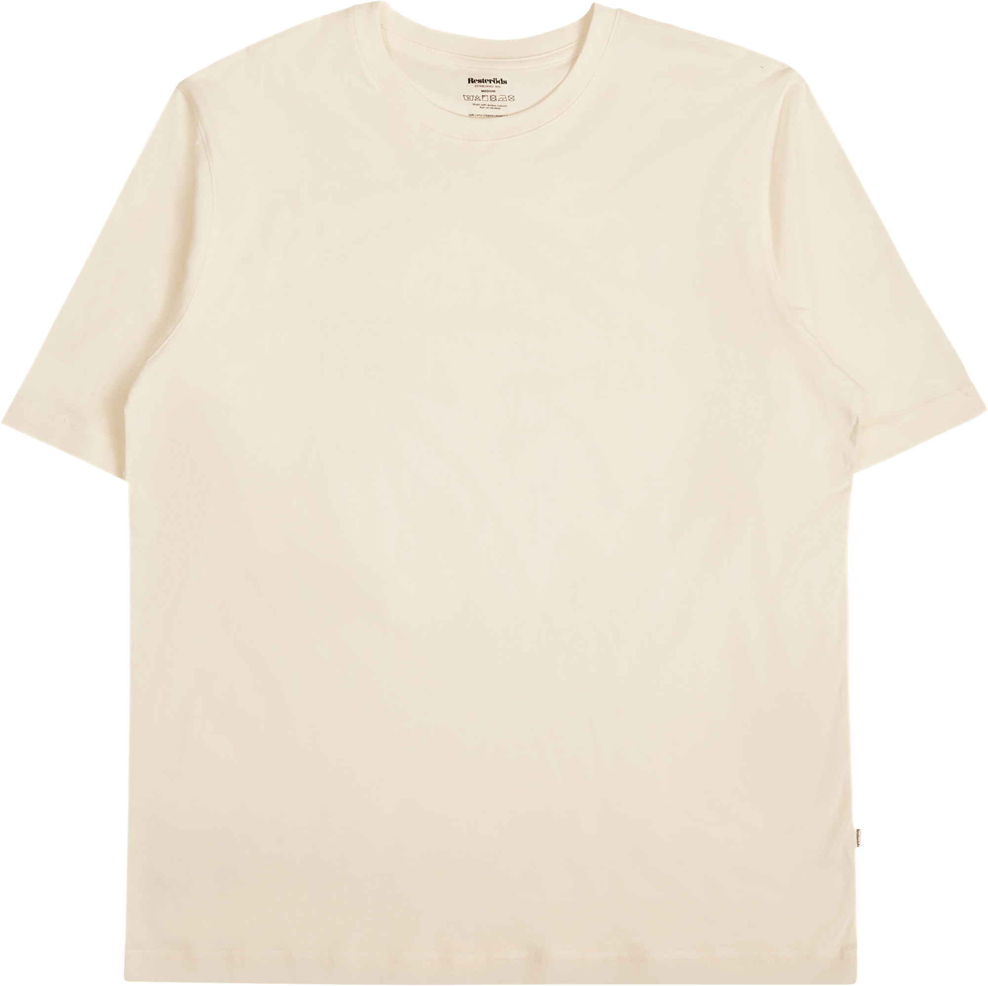 Mid Sleeve Tee Organic Cotton Vanilla Ice