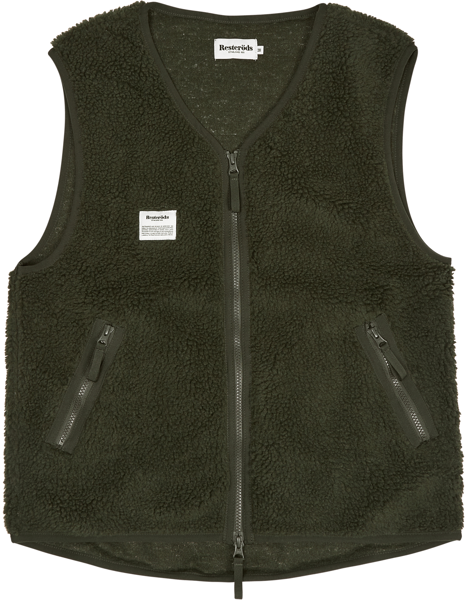 Fleece Vest Sober, Male, Kläder, jackor, Svart, S