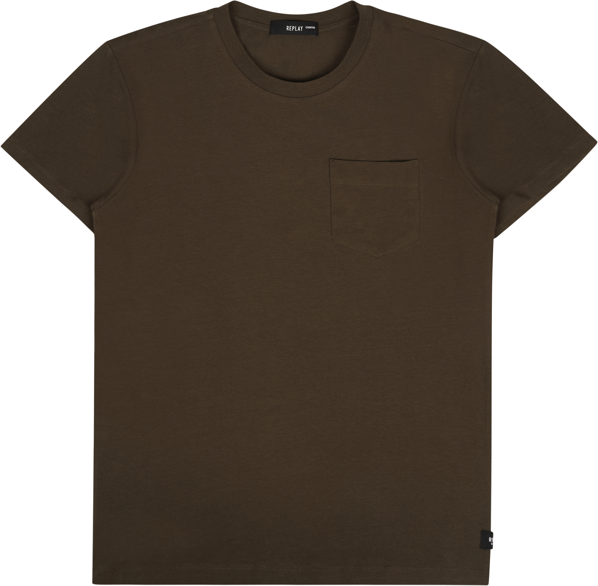 Replay T-shirt 123 Light Mud