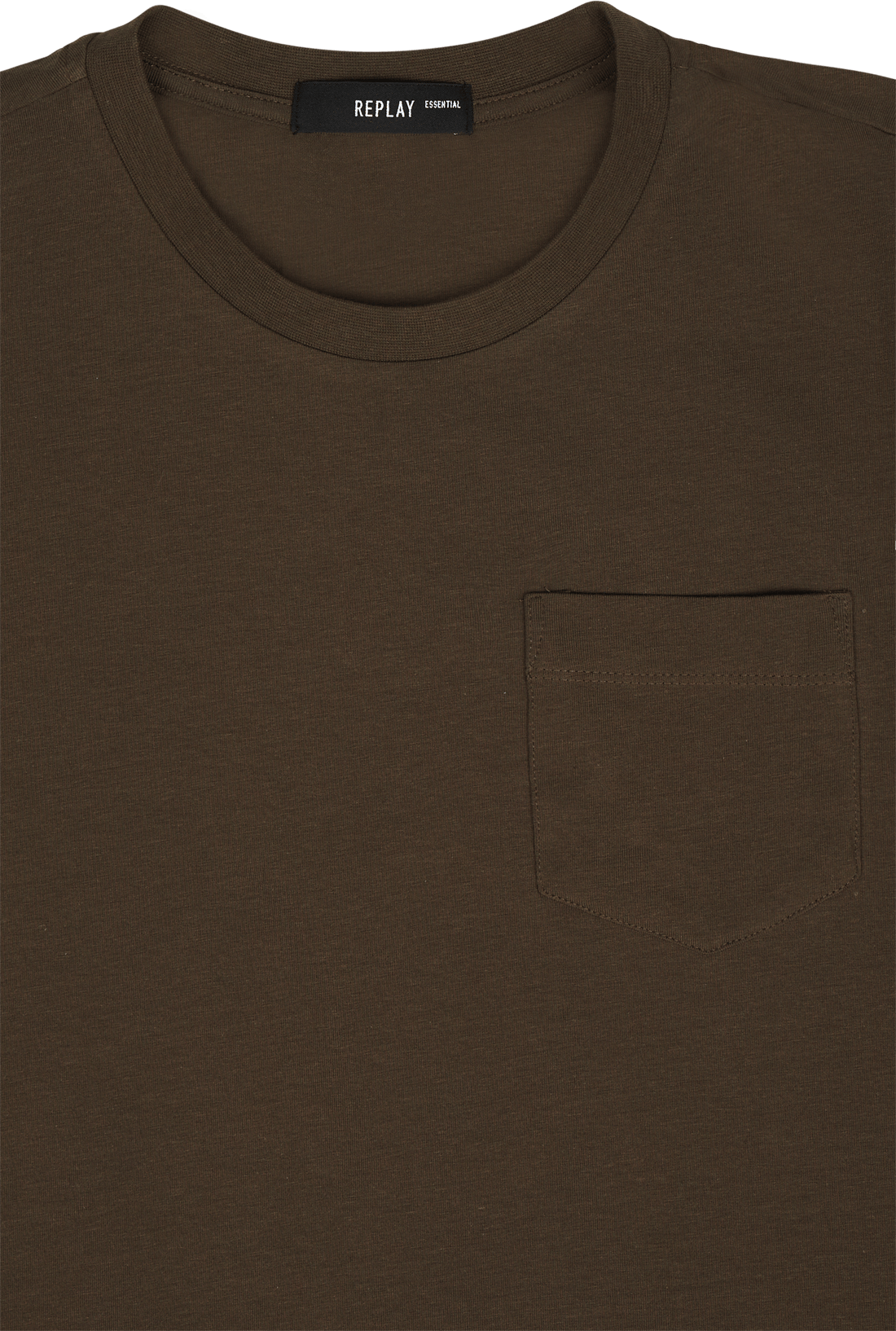 Replay T-shirt 123 Light Mud - Bild 3