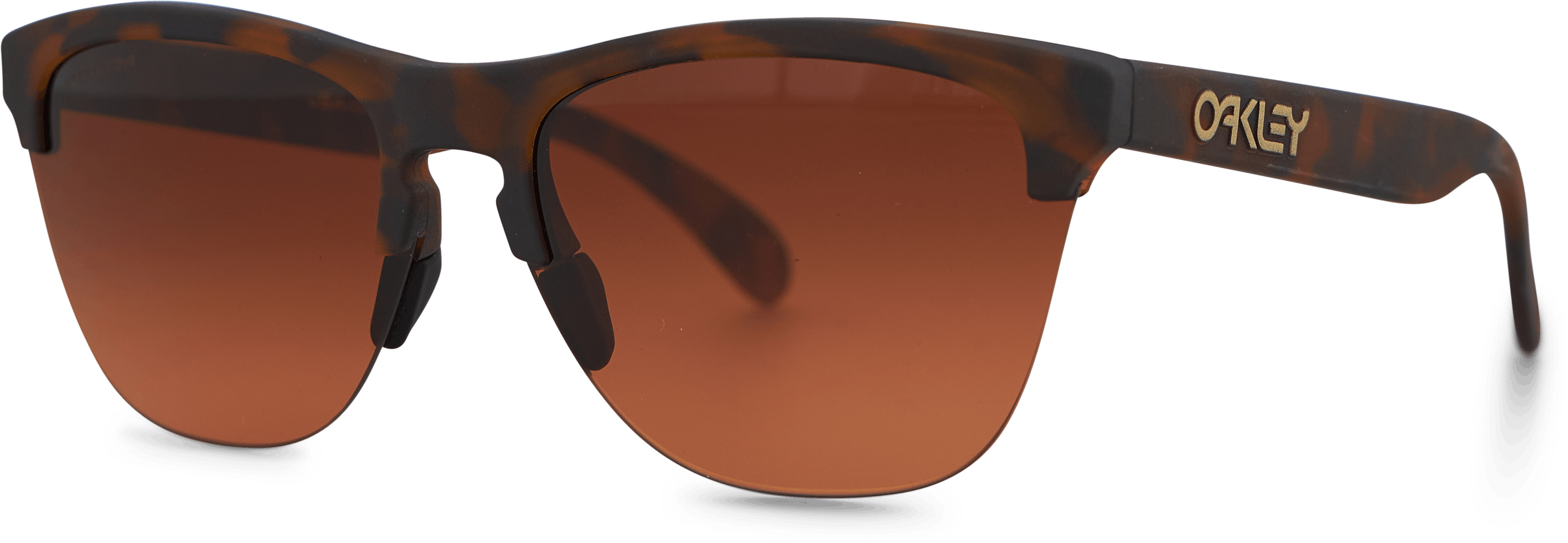 Frogskins Lite Matte Brown Tortoise-63, Unisex, Utstyr, Solbriller, Brun, 63