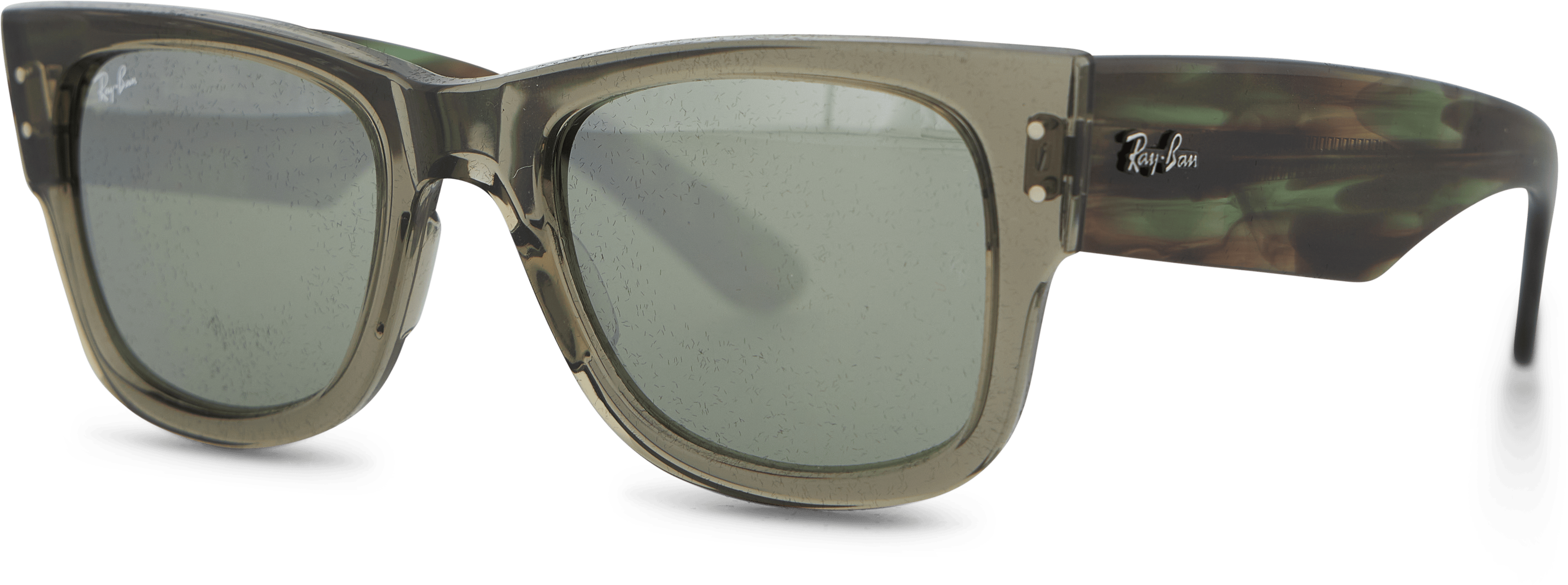 Mega Wayfarer 66355c-51 Transparent Green