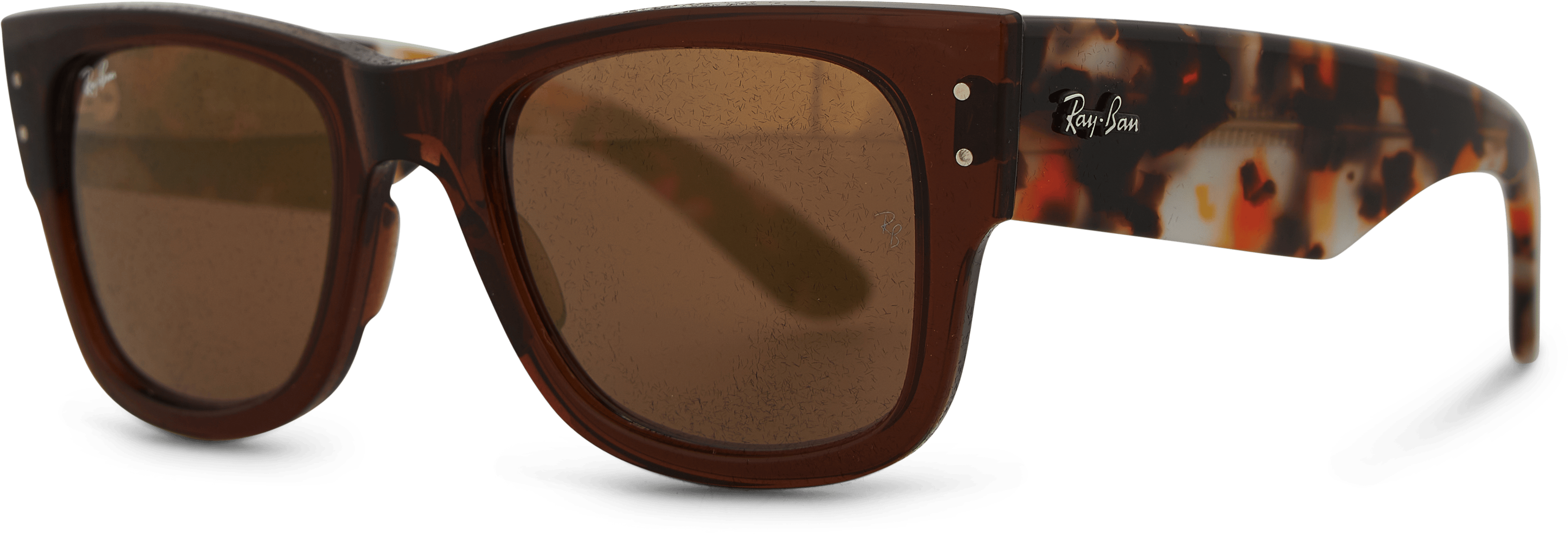 Mega Wayfarer 663693-51 Transparent Green
