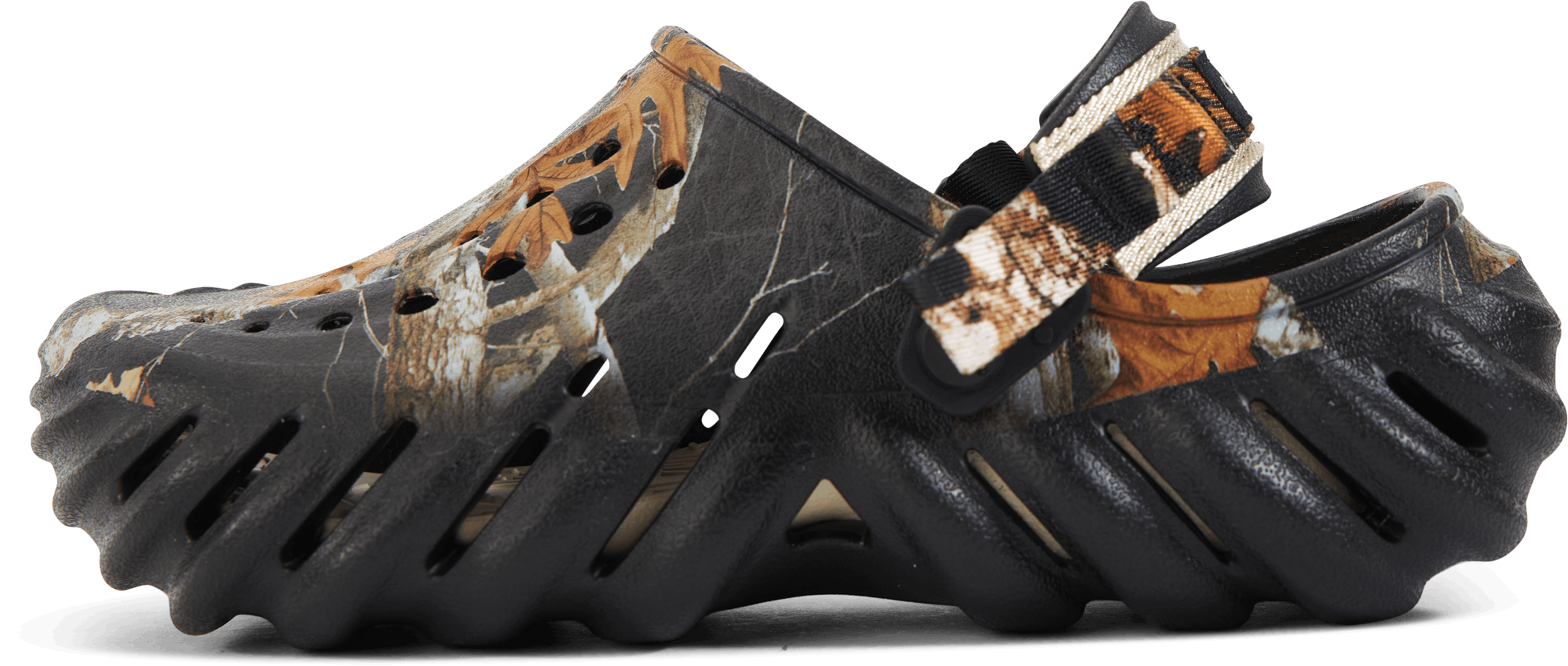 Echo Clog Black Real Tree, Unisex, Buty, Sandały i Klapki, Czarny, EU 38/39