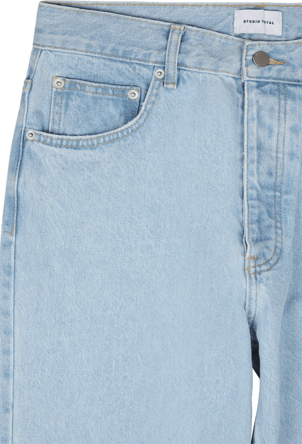 Studio Total Icon Loose Fit Jeans Bleached - Bild 3