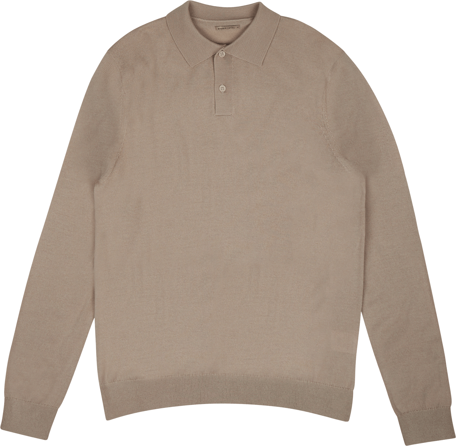 Studio Total Studio Total Merino Ls Polo