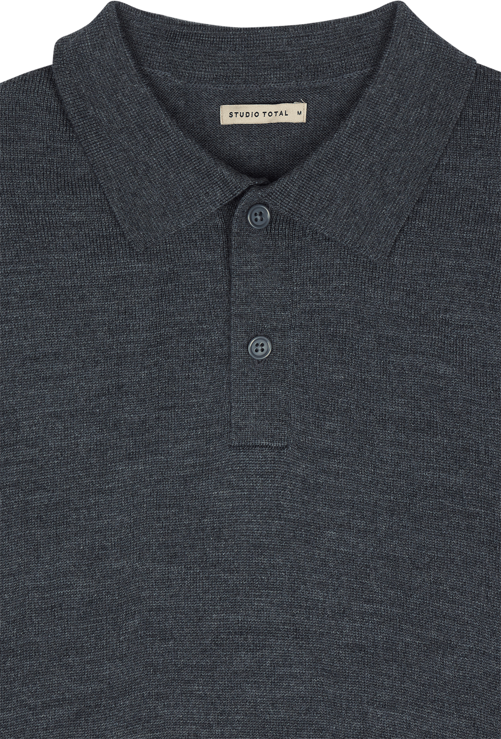 Studio Total Merino Ls Polo Dk - Bild 3