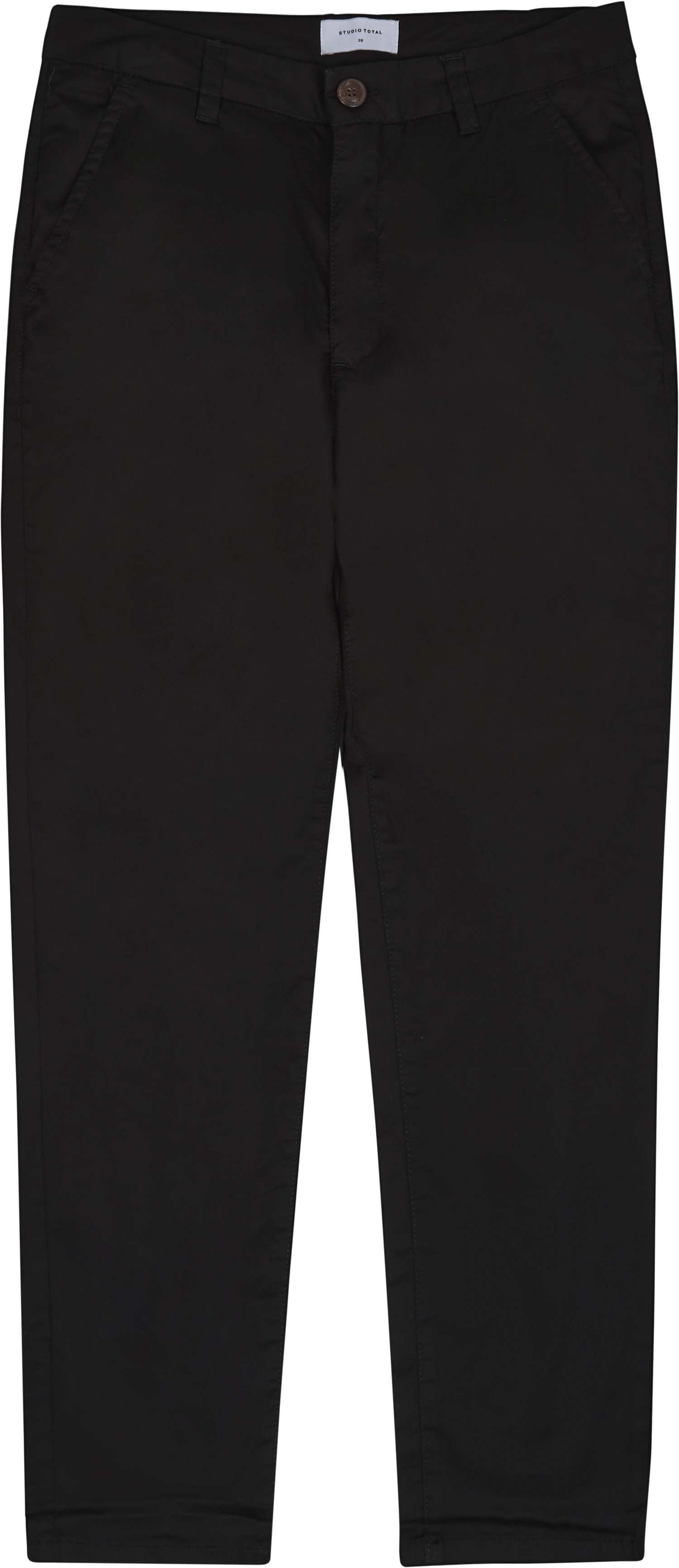 Studio Total Icon Tapered Chino, Male, Odevy, Bottoms, Čierna, W31