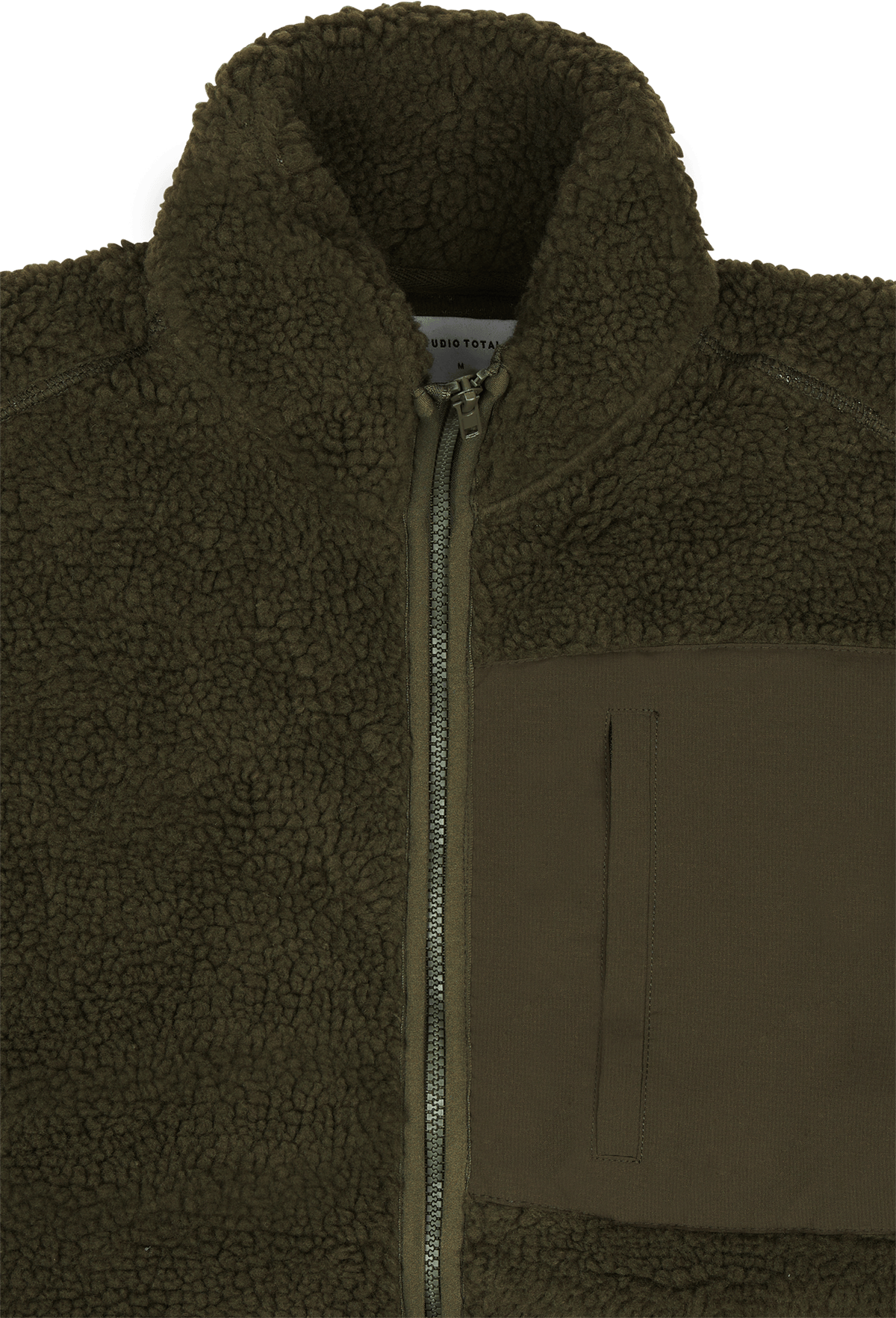 Studio Total Contrast Pile Jacket - Bild 3