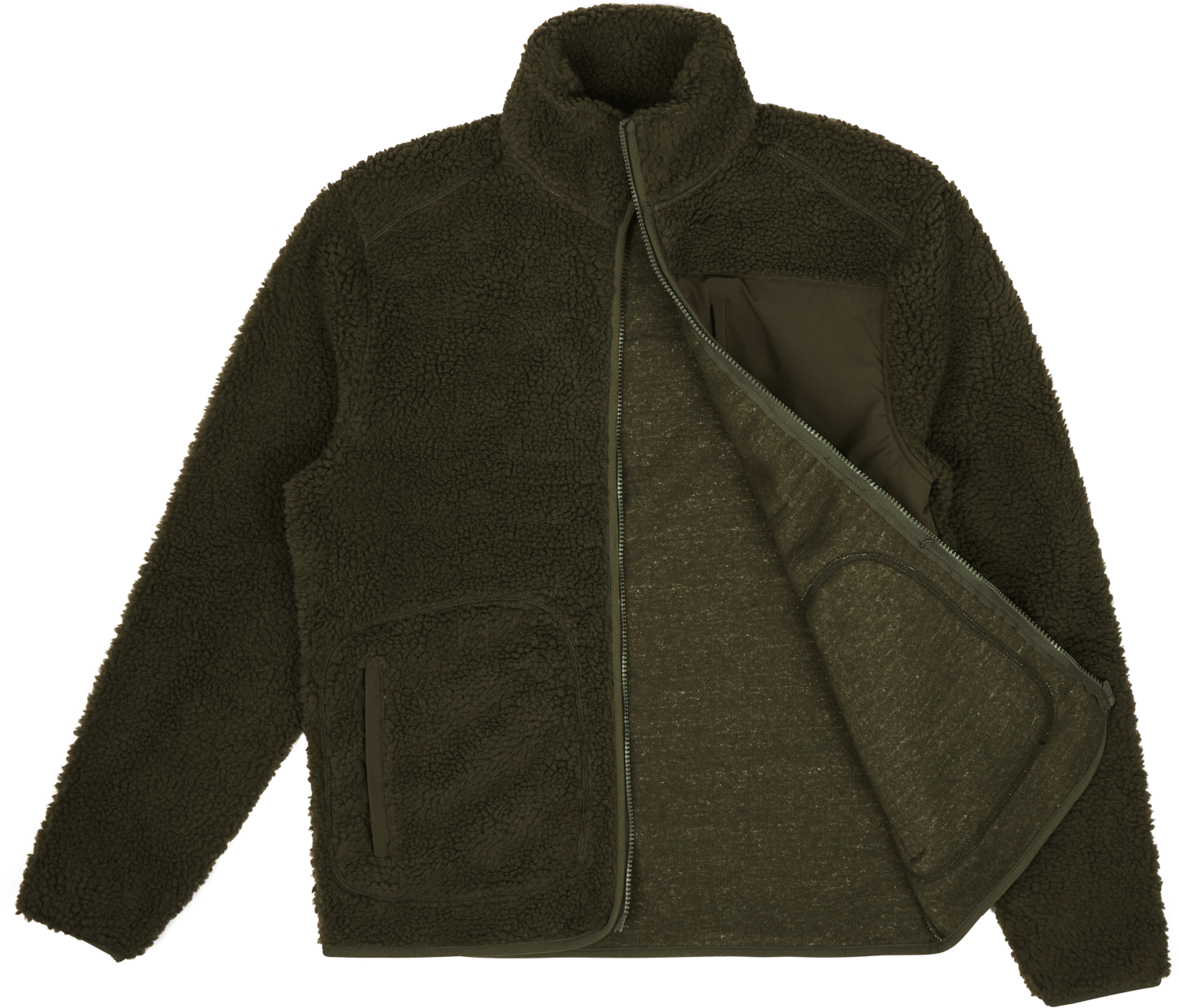 Studio Total Contrast Pile Jacket - Bild 5