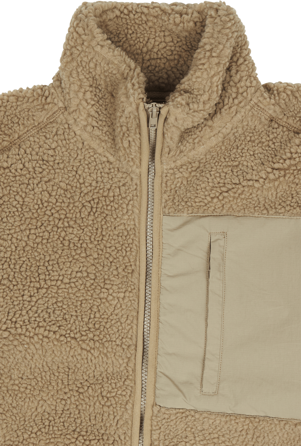 Studio Total Contrast Pile Jacket - Bild 2