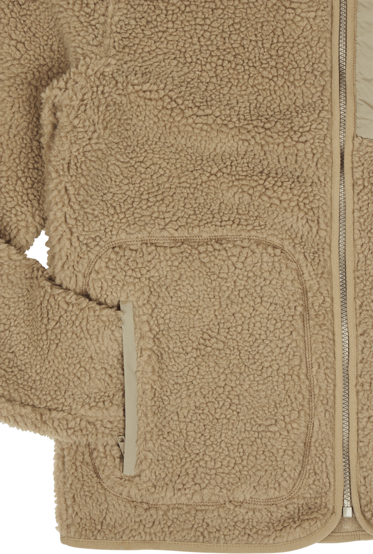 Studio Total Contrast Pile Jacket - Bild 3