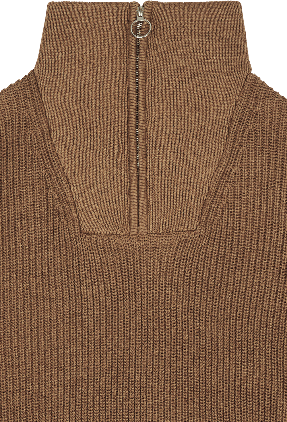 Studio Total Half Zip Ribbed Knit - Bild 3