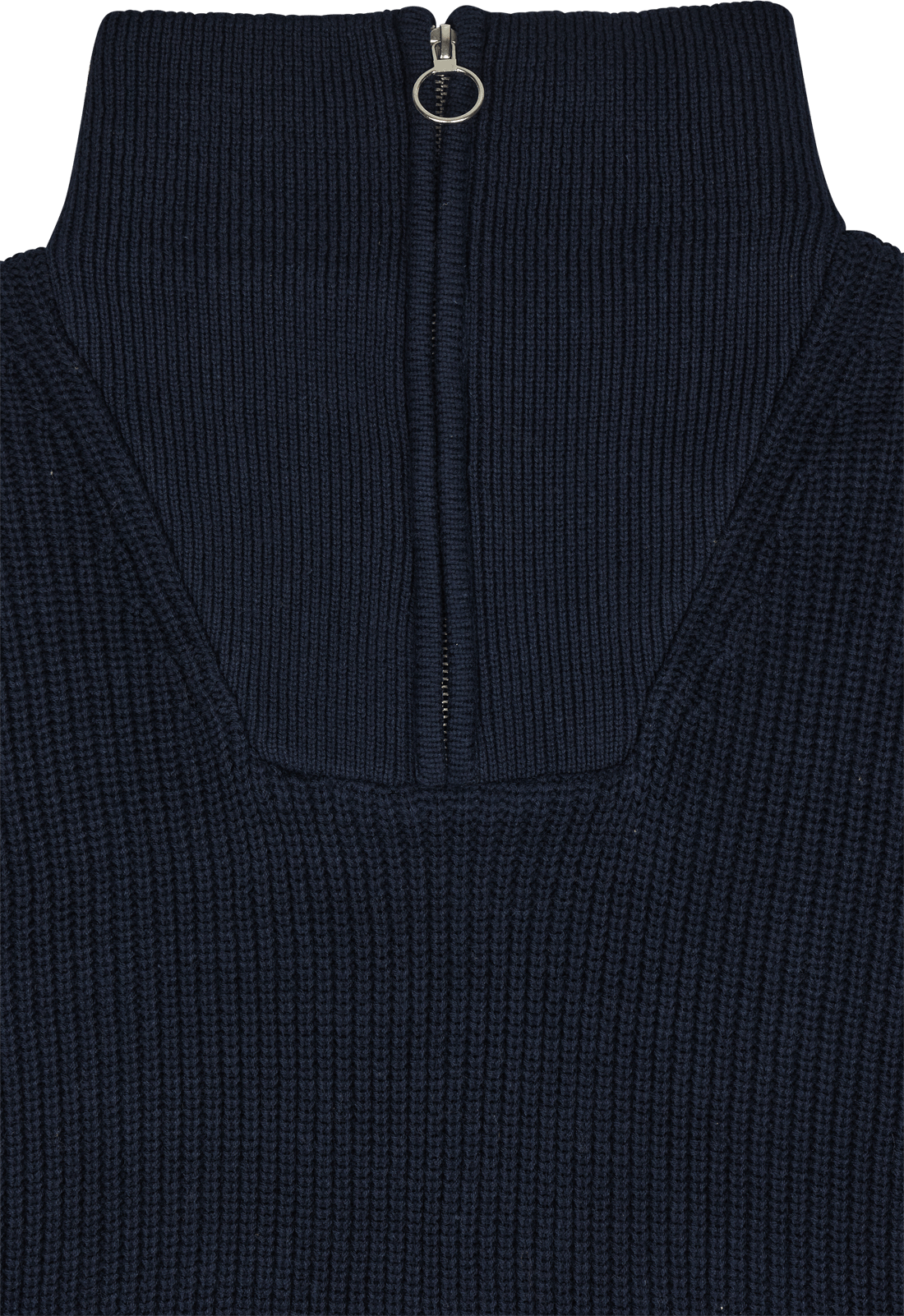 Studio Total Half Zip Ribbed Knit - Bild 3