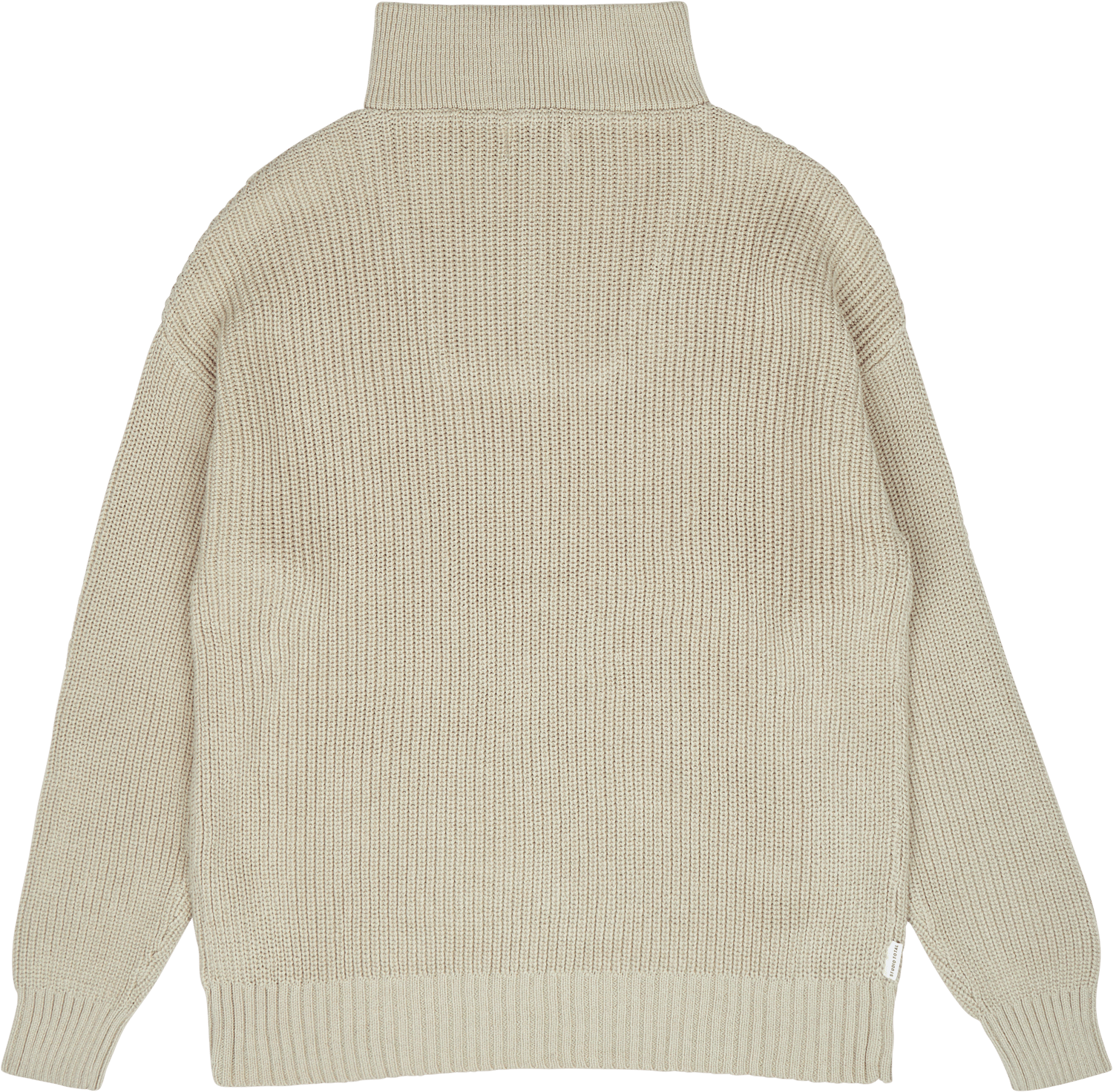 Studio Total Half Zip Ribbed Knit Kitt