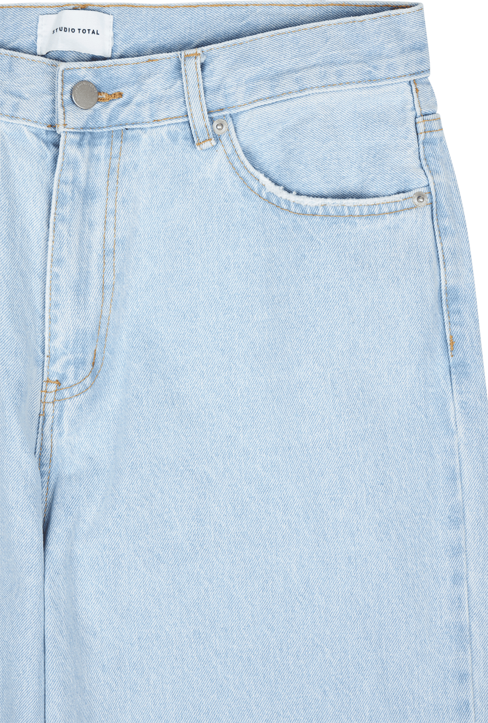 Studio Total Icon Wide Jeans Bleached - Bild 2