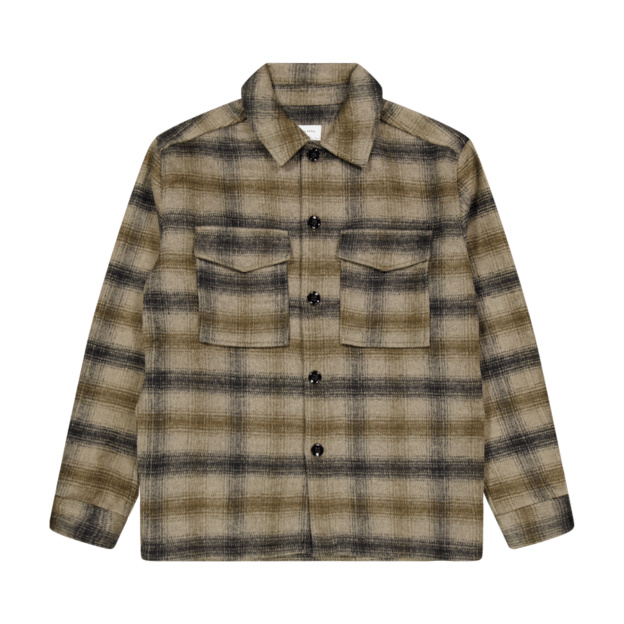Studio Total Check Overshirt