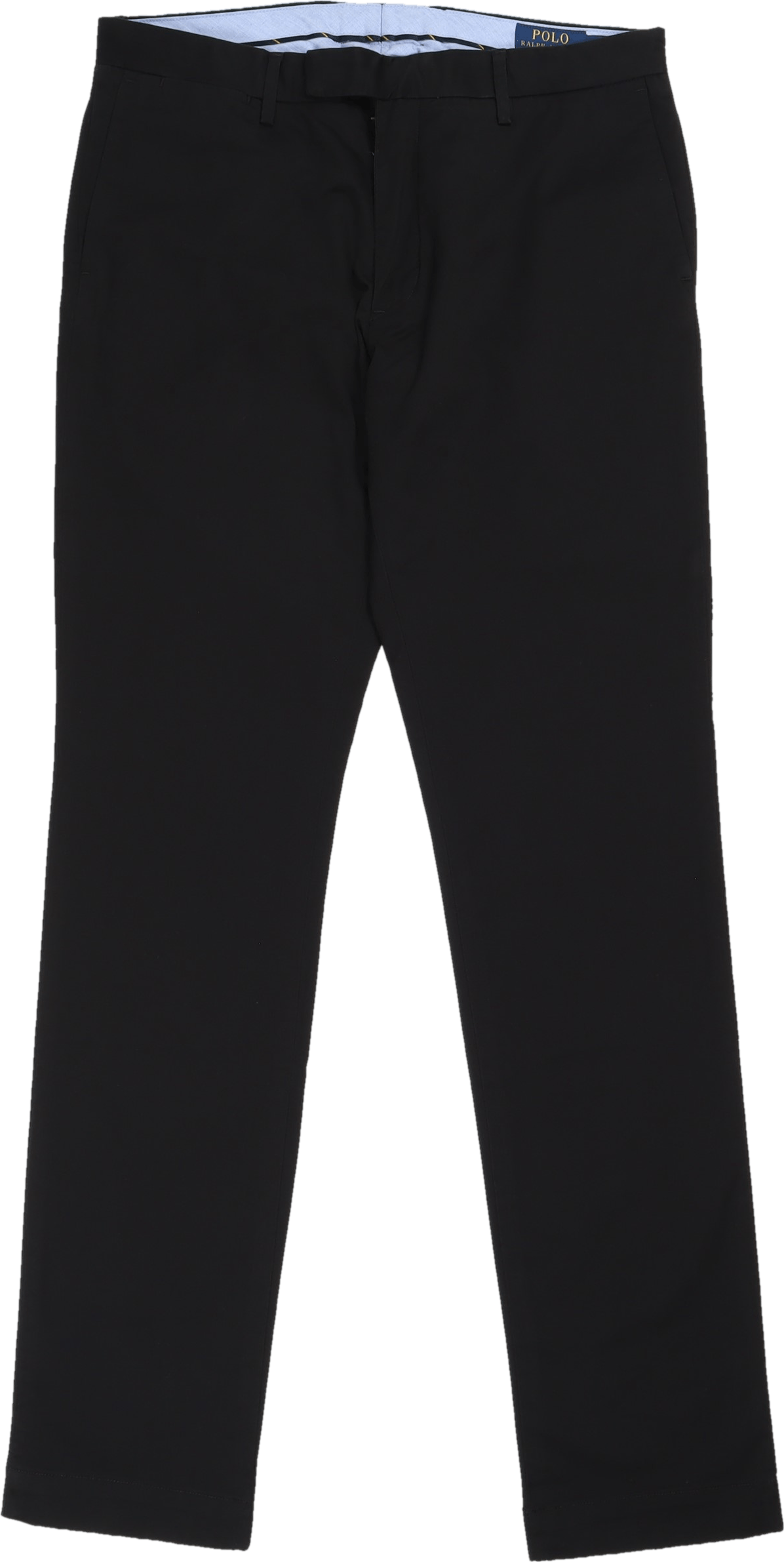 Stretch Slim Fit Chino Pant Polo Black, Male, Vaatteet, Bottoms, Musta, 36"/34"
