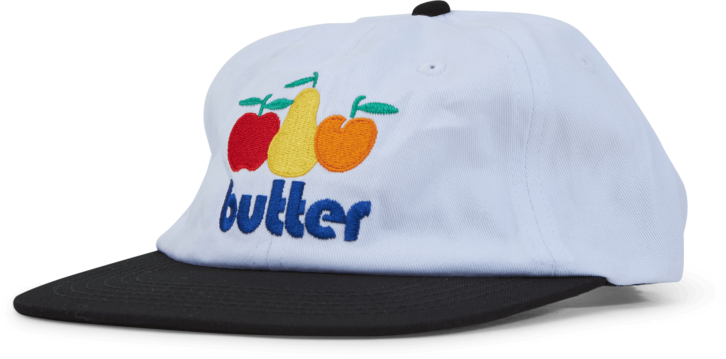 Orchard 6 Panel Cap White / Black, Unisex, Bekleidung, Hüte & Mützen, Schwarz/Weiß, ONESIZE