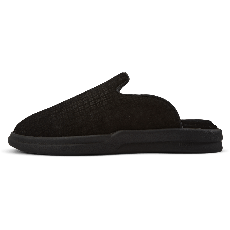Pelli Waffle Suede Jet Black / Matte