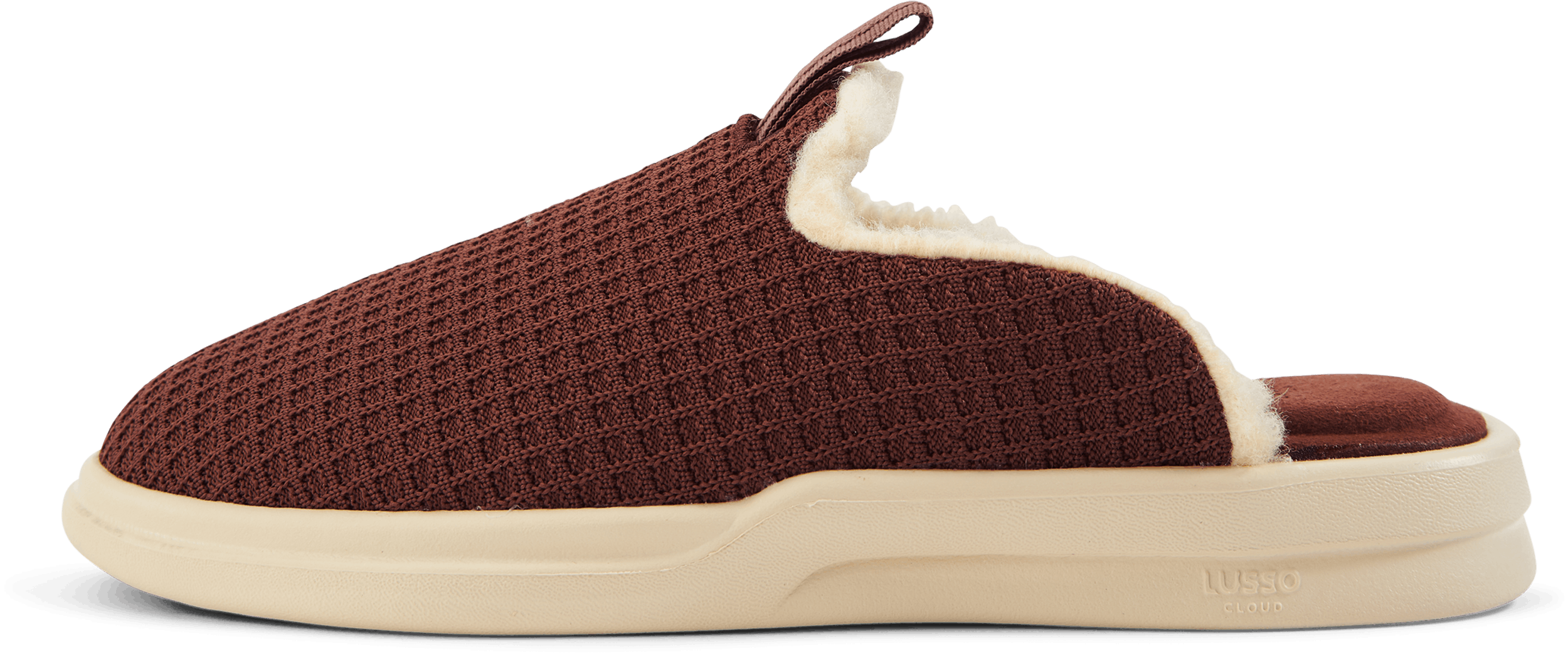 PELLI WAFFLE SHERPA, Unisex, Shoes, Sandals and Slippers, Brown, EU 37,5