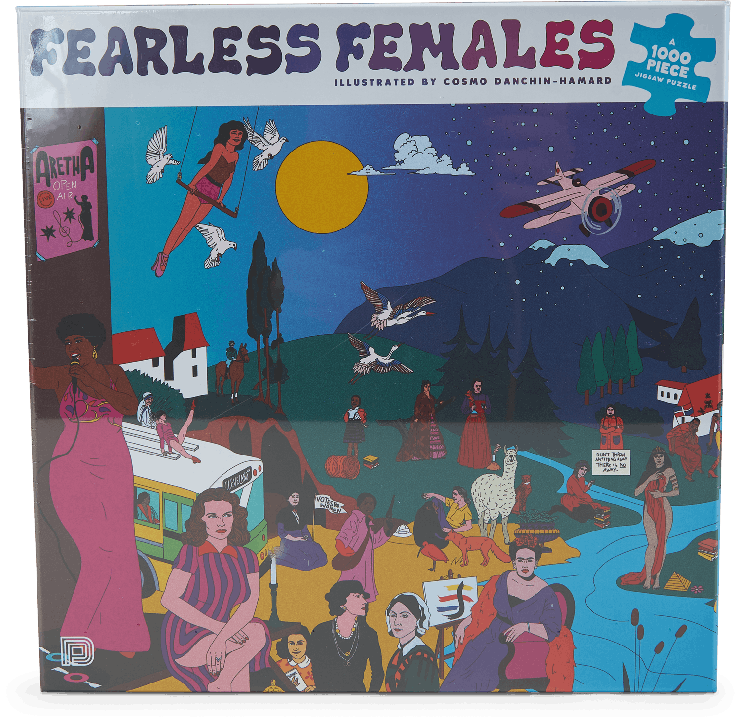 Fearless Females: A 1000 Piece Multi, Unisex, Utrustning, Tillbehör, Flerfärgad, ONESIZE