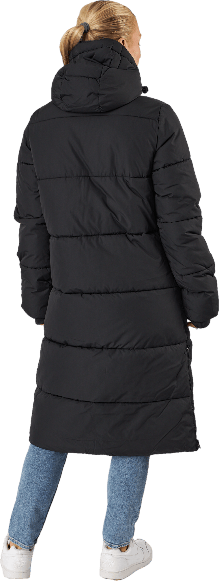 Long Hood Down Parka Black - Bild 3