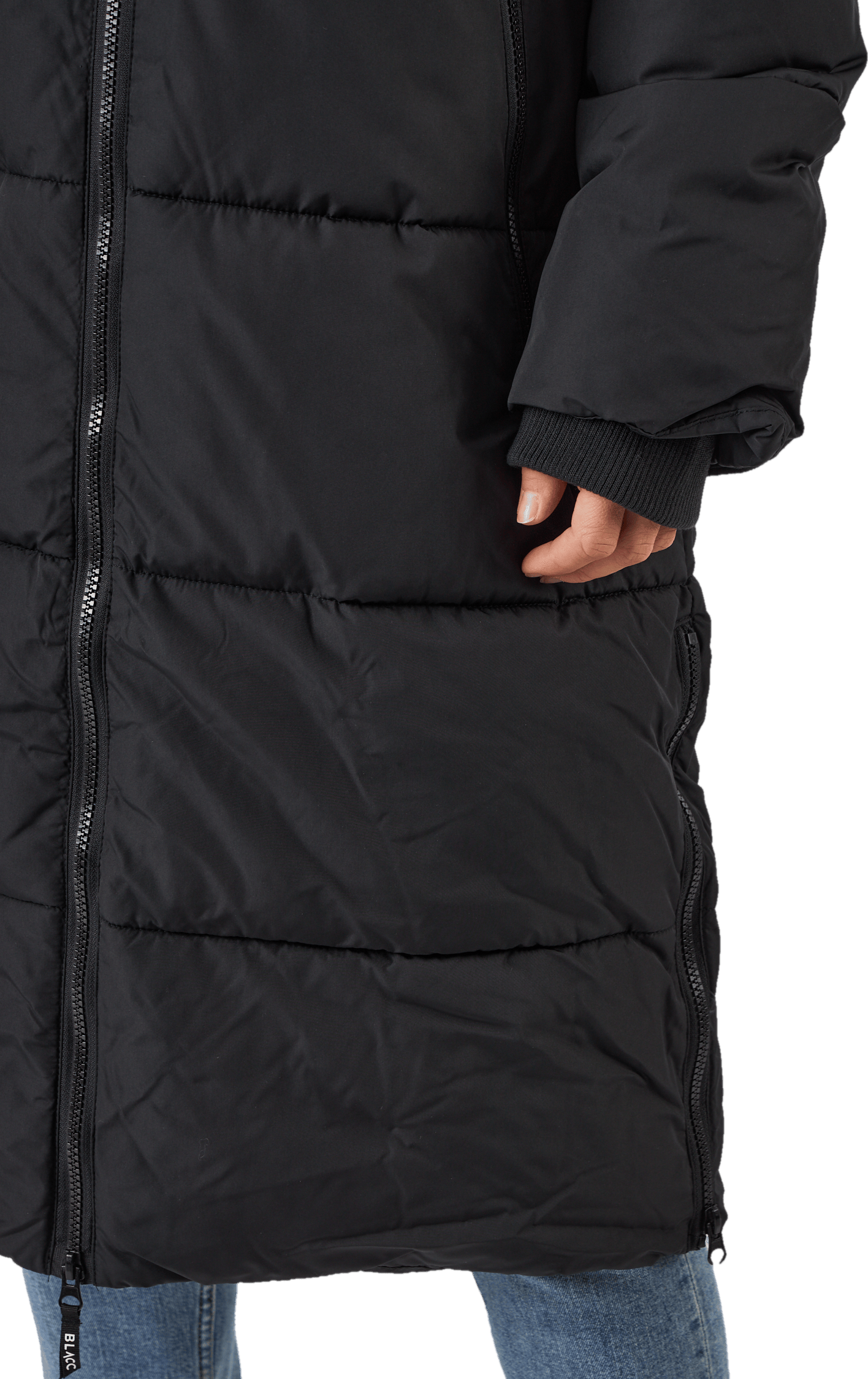 Long Hood Down Parka Black - Bild 5