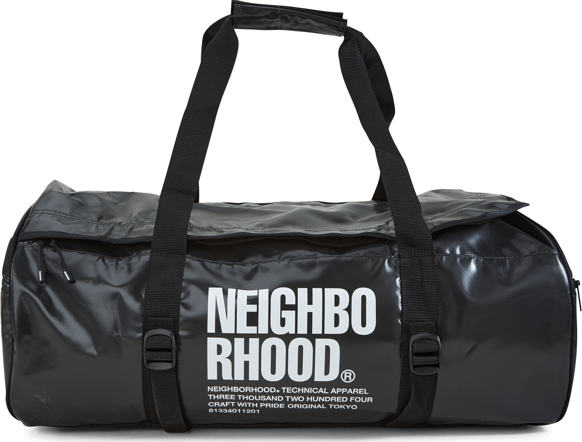 Duffle Bag-l . Pv Black, Unisex, Ekwipunek, Akcesoria, Czarny, ONESIZE