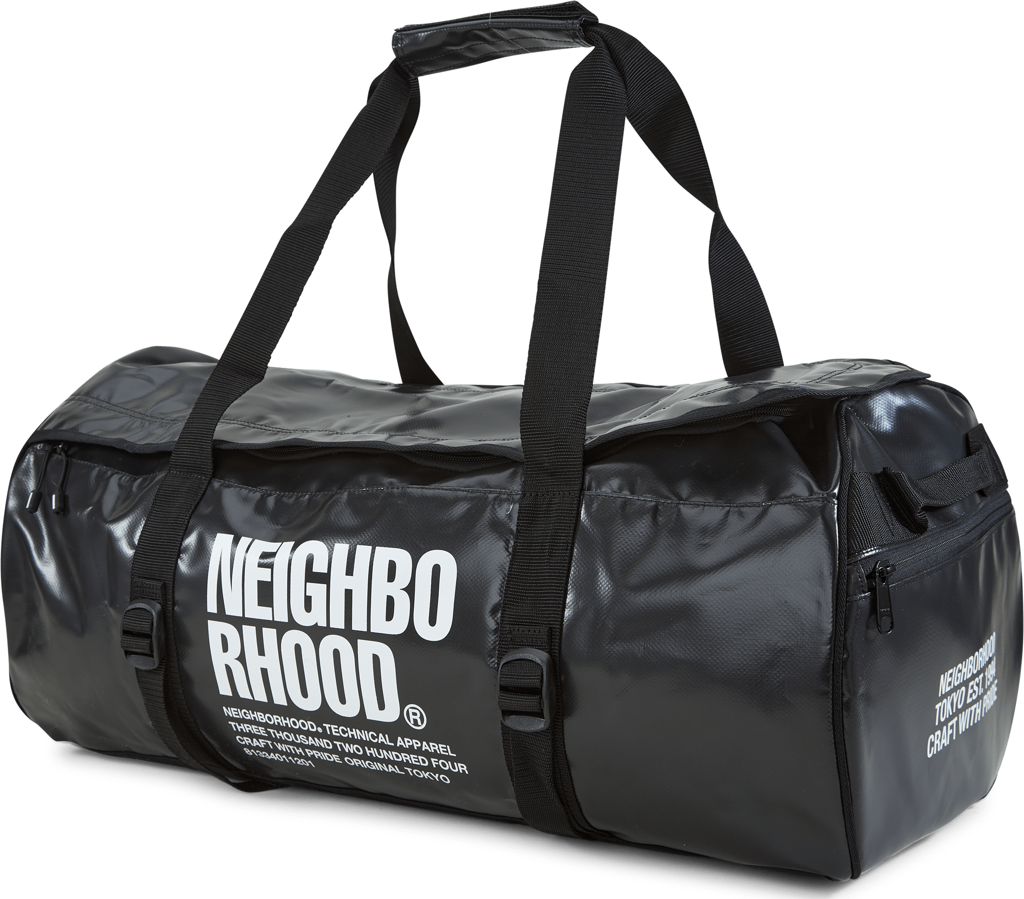 Duffle Bag-l . Pv Black - Bild 2