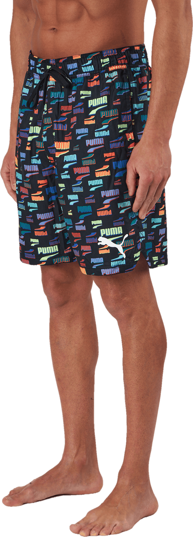 Swim Unisex Loose Fit Shorts 1 Black Combo