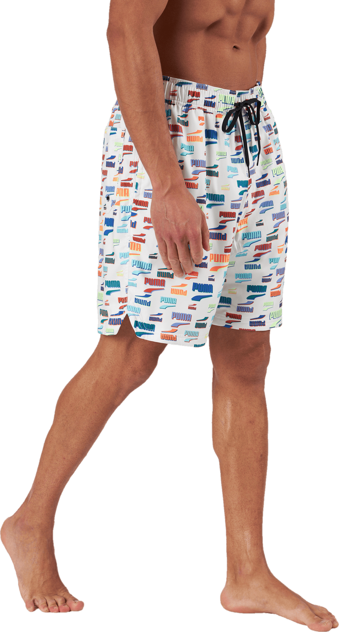 Swim Unisex Loose Fit Shorts 1 White Combo - Bild 2