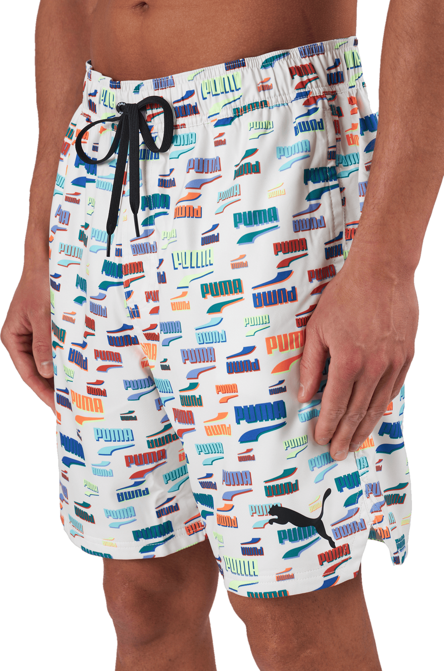 Swim Unisex Loose Fit Shorts 1 White Combo - Bild 5