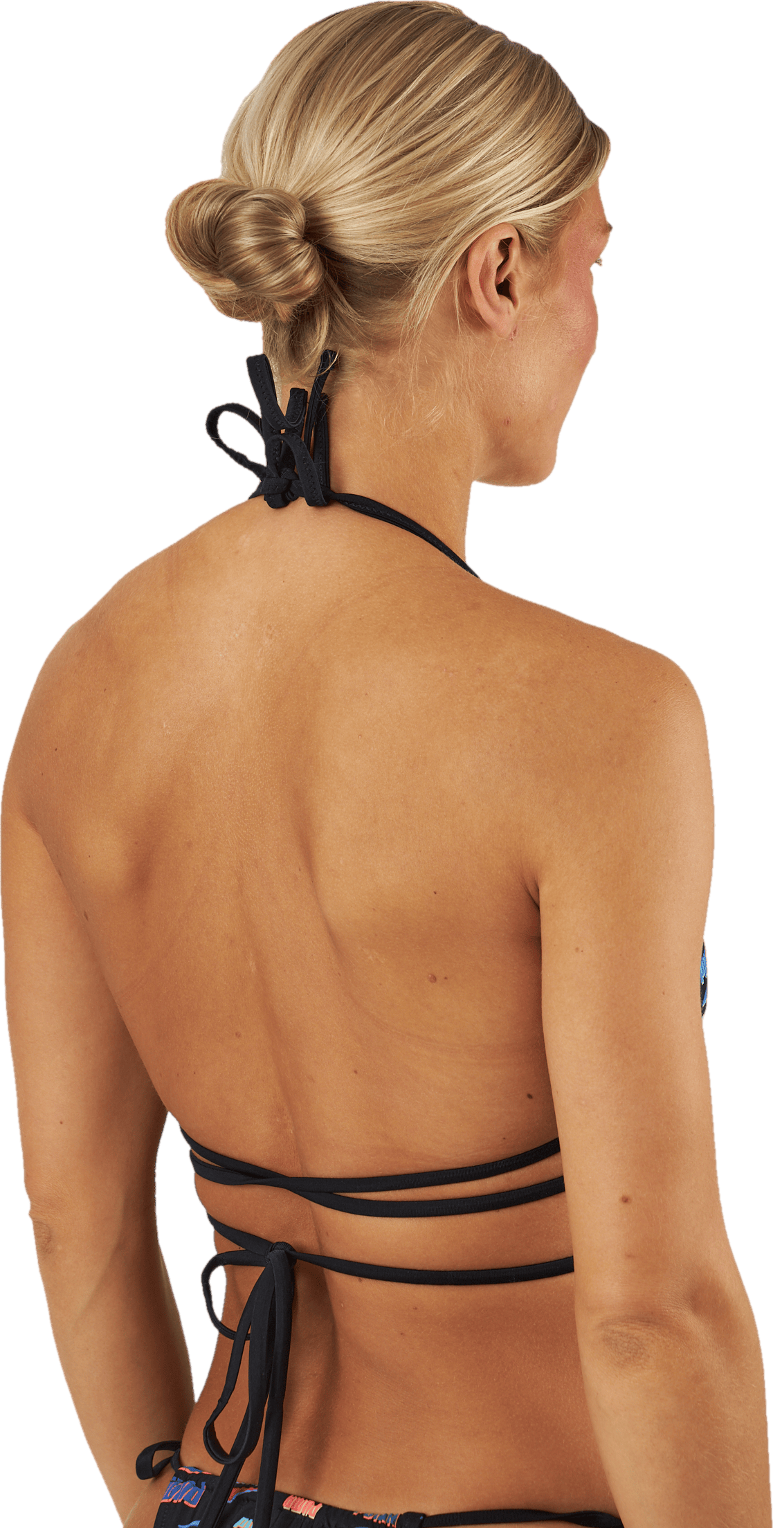 Swim Women Wrap Triangle 1p Black Combo - Bild 3